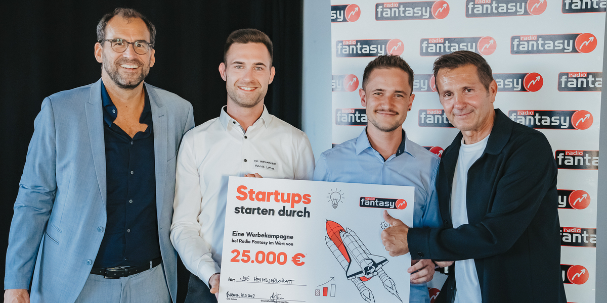 Gewinner von Startups starten durch gekürt Radio Fantasy Wir