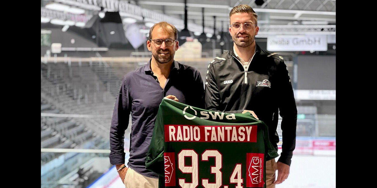 Radio Fantasy bleibt Top-Partner der Augsburger Panther 