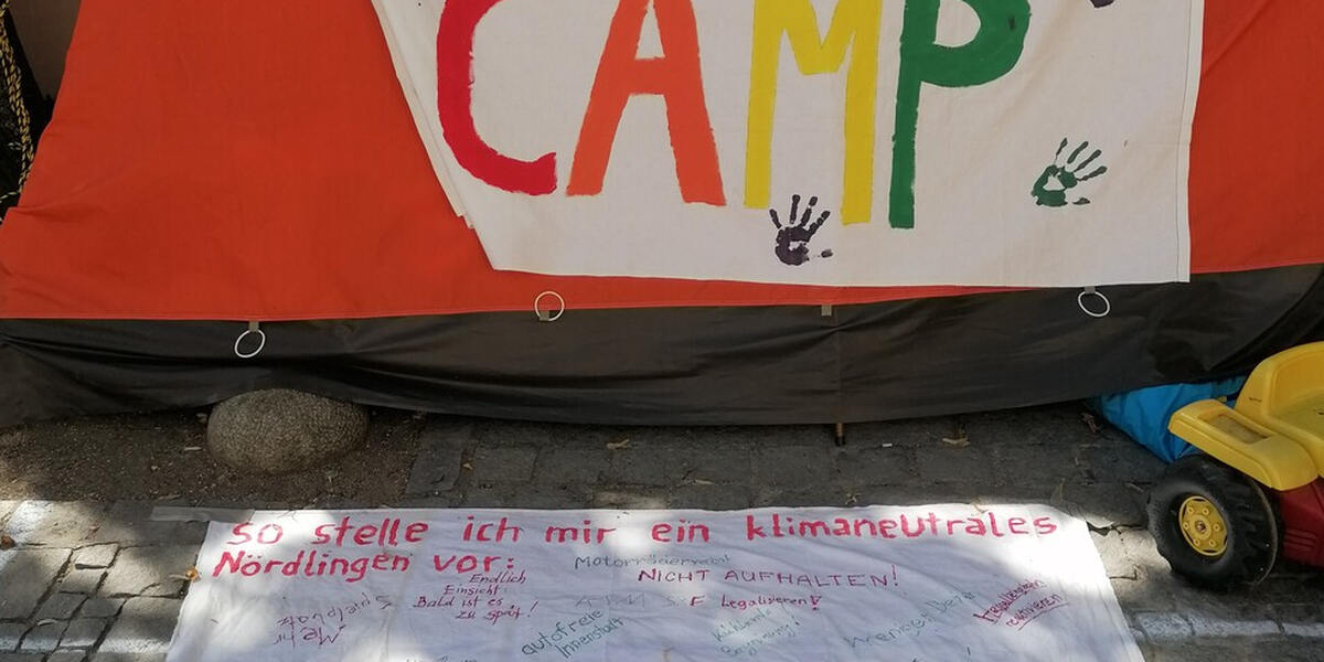 Nach kurzem Protest: Klimacamp in Nördlingen zieht sich zurück