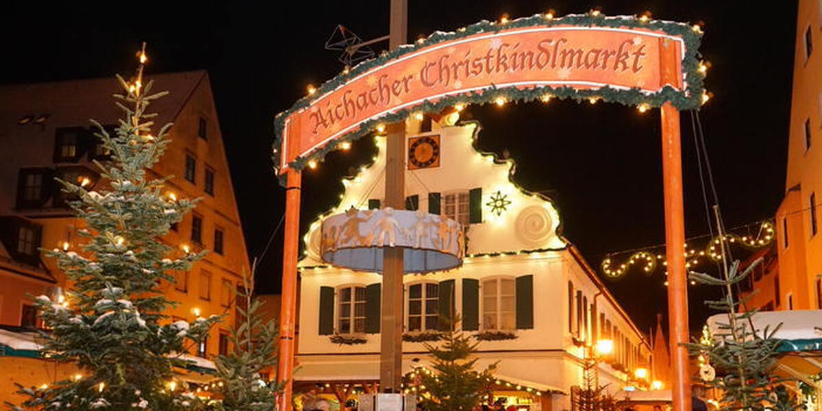 4 Tage länger: Aichacher Christkindlmarkt feiert Jubiläum