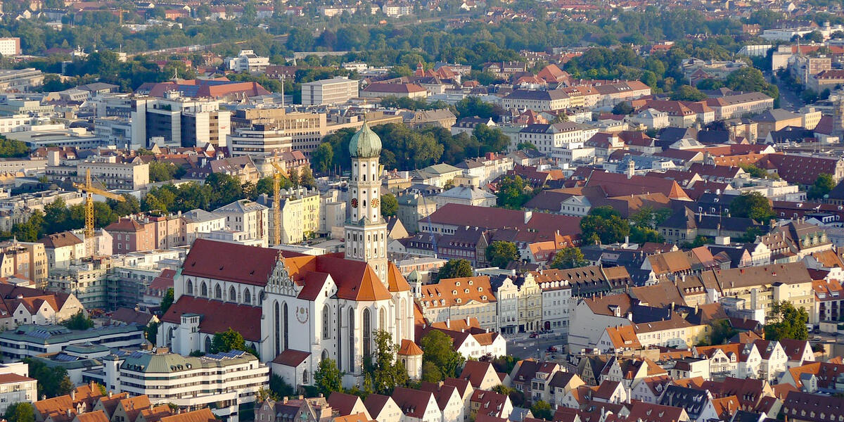 Dreharbeiten für Actionserie in der Augsburger Innenstadt